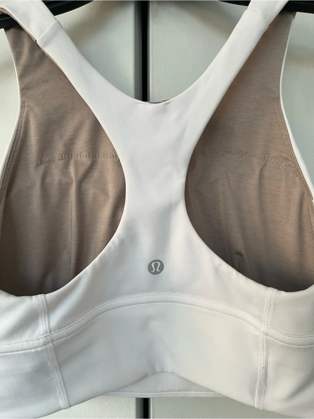 Lululemon Wunder Train Long Line Sports Bra- Size 8-White